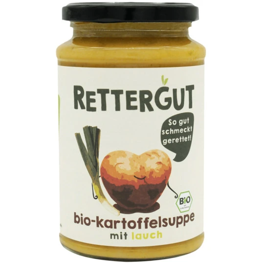 Bio Kartoffelsuppe Mit Lauch 375ML 1 Bio Kartoffelsuppe Mit Lauch 375ML