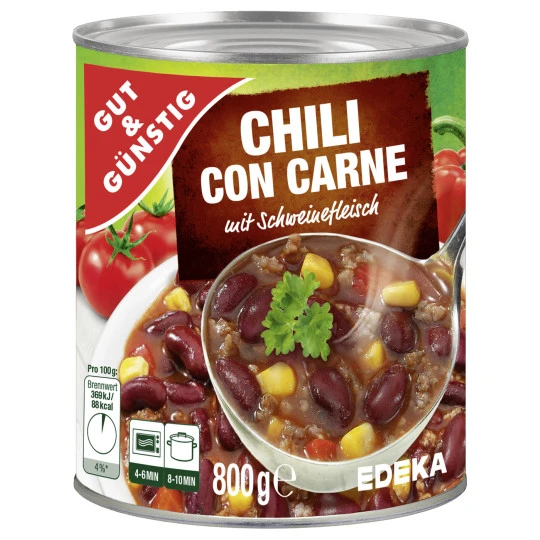 & Günstig Chili Con Carne 800G 1 & Günstig Chili Con Carne 800G