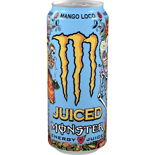 Monster Energydrink Juice Mango Loco 0,5L 1 Monster Energydrink Juice Mango Loco 0,5L