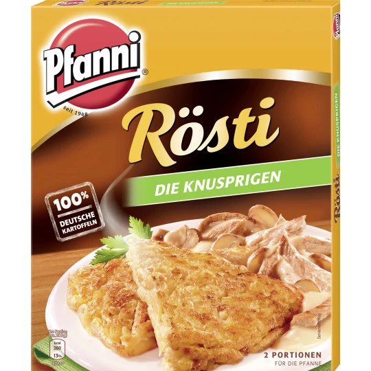 Kartoffel-Rösti Die Knusprigen 400G 1 Kartoffel-Rösti Die Knusprigen 400G