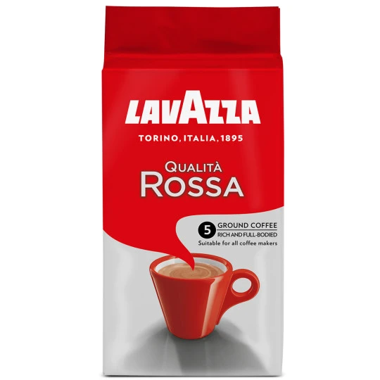 LAVAZZA Qualita Rossa Filterkaffee 250G 1 LAVAZZA Qualita Rossa Filterkaffee 250G