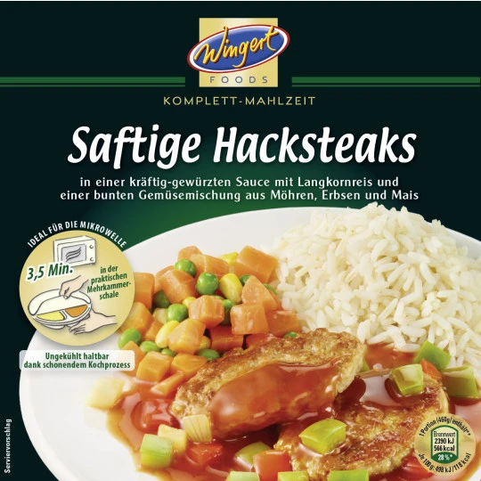 Foods Saftige Hacksteaks 460G 1 Foods Saftige Hacksteaks 460G